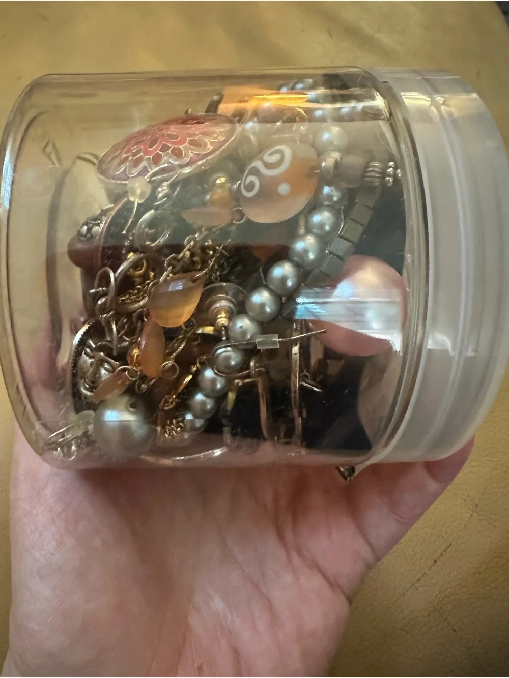 Silver-Tone Boho Mystery Jewelry Jar!